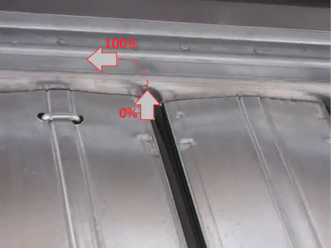 SunCooler™ internal sealed damper can partially open for fresh air mix.