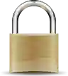 Secure lock icon