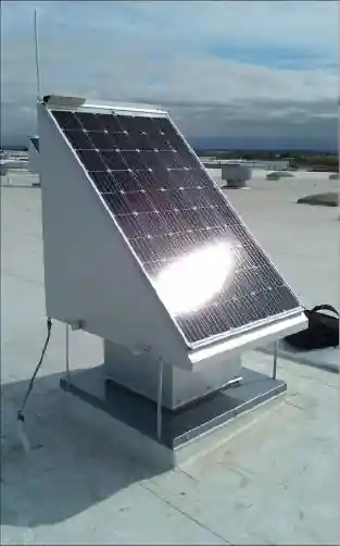SunCooler in exhaust mode for agricultural barn ventilation